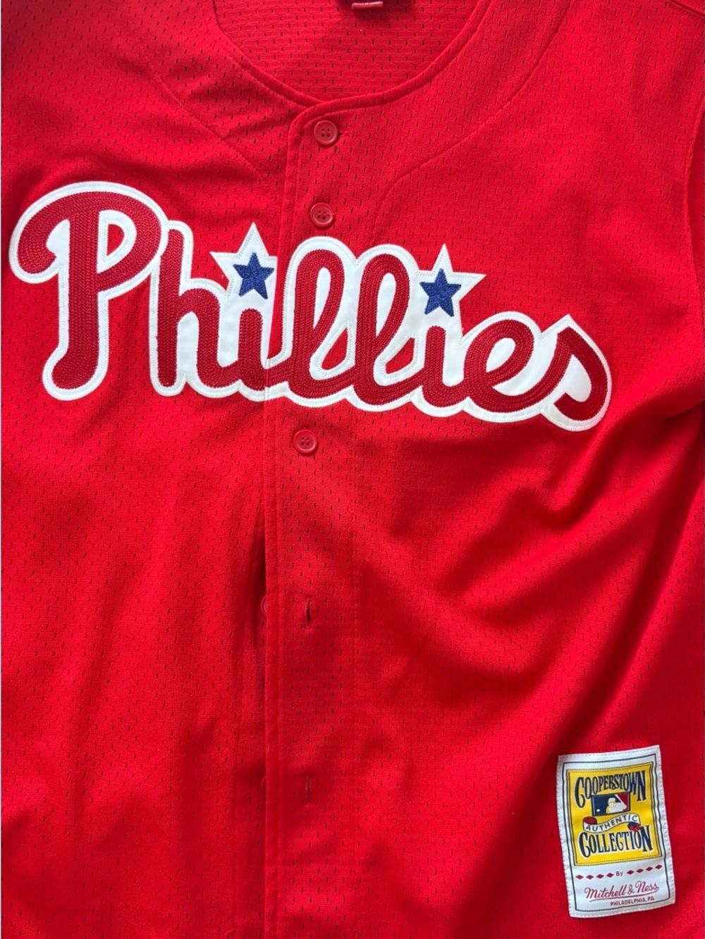 Mitchell & Ness phillies jersey